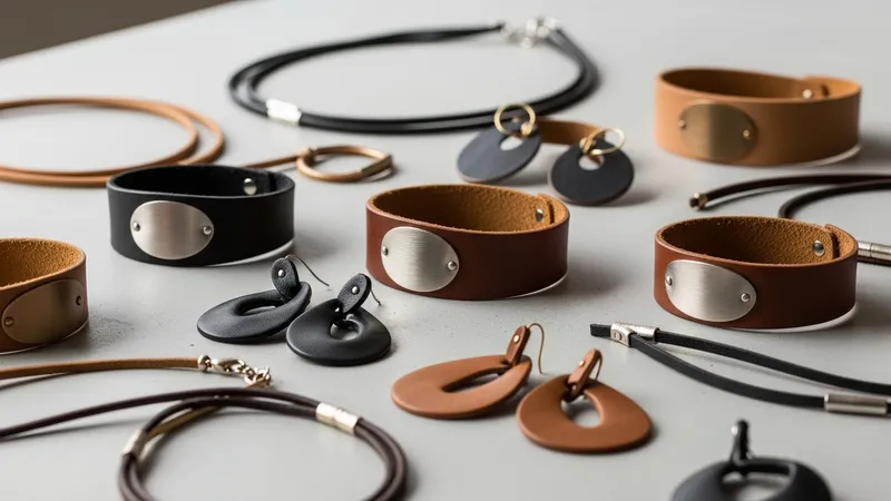 Bijoux en cuir : une touche d'originalité